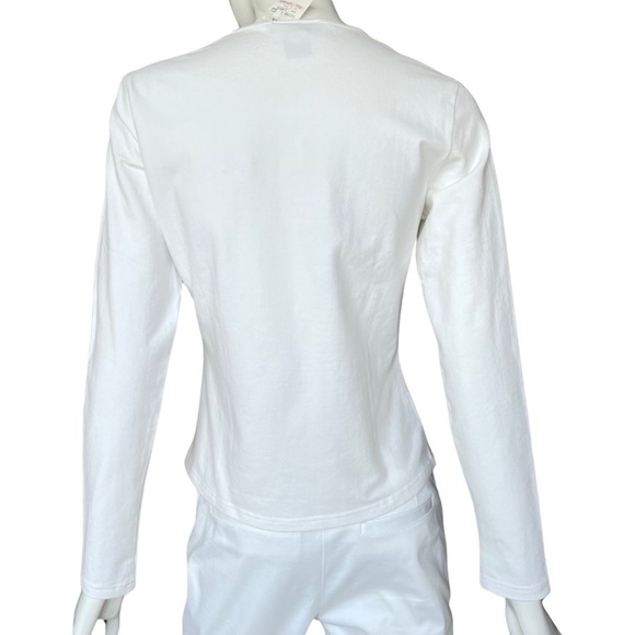 Express Scoop-Neck Long Sleeve Top Size Large NWT - Picture 3 of 6